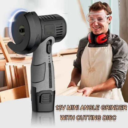 PowerGrind | 12V Draadloze Mini Haakse Slijper met 15.000 RPM