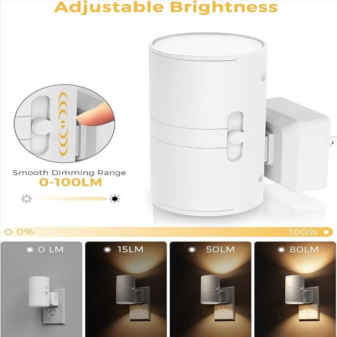 ZenLight | Warm LED Nachtlampje met Automatische Sensor & Dimmer
