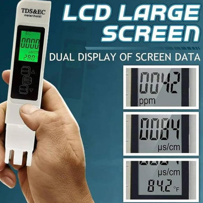 AquaSense | Digitale tester voor waterzuiverheid en TDS-waarden