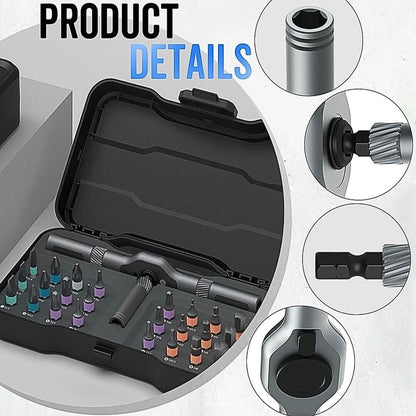 ToolCore | Magnetische 24-in-1 Schroevendraaierset voor Elke Klus