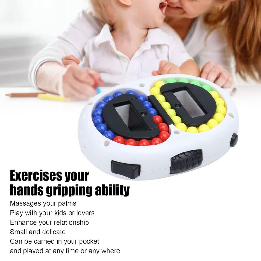 BrainOrbit | 2-in-1 Logische Draaispel voor Breintraining & Stressverlichting