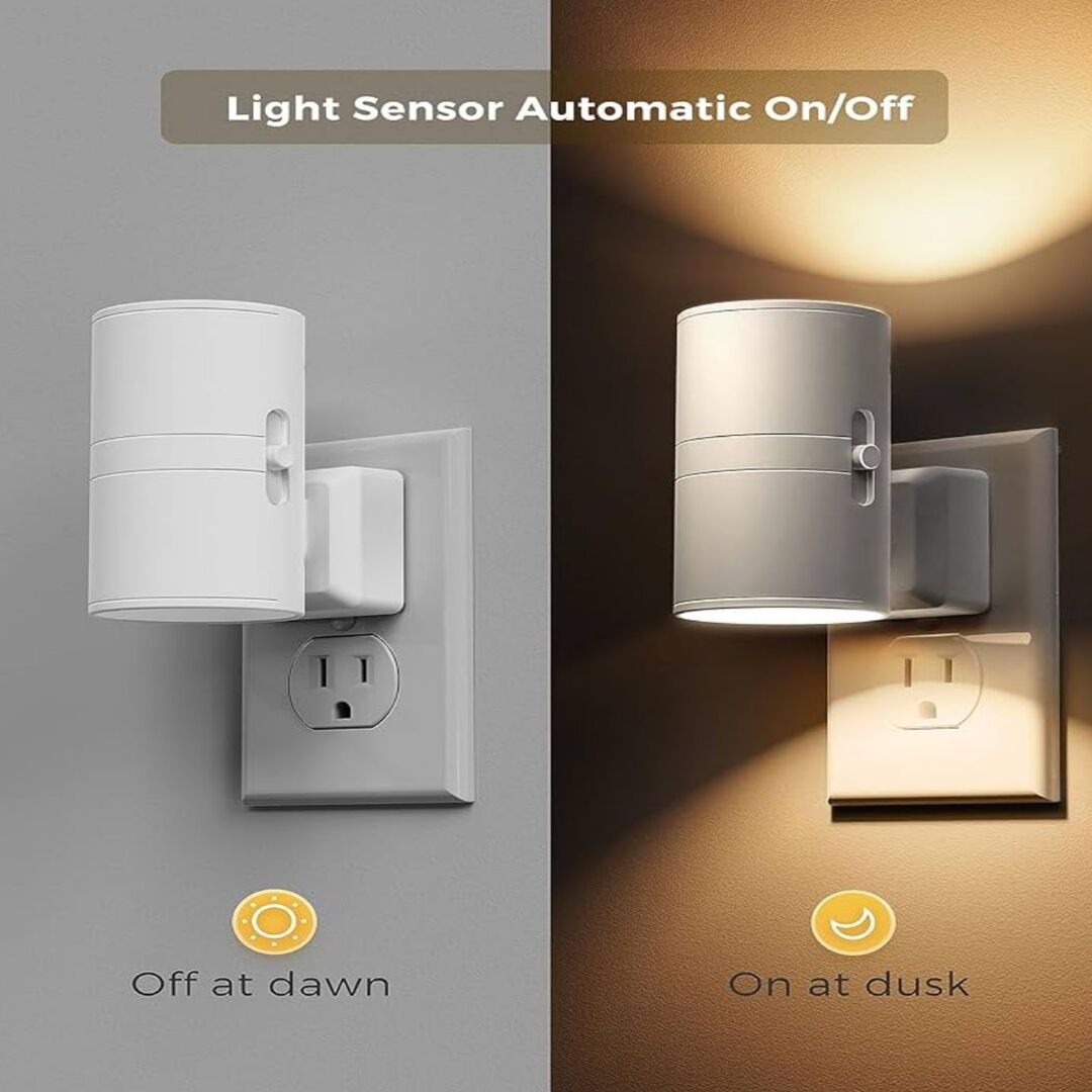ZenLight | Warm LED Nachtlampje met Automatische Sensor & Dimmer