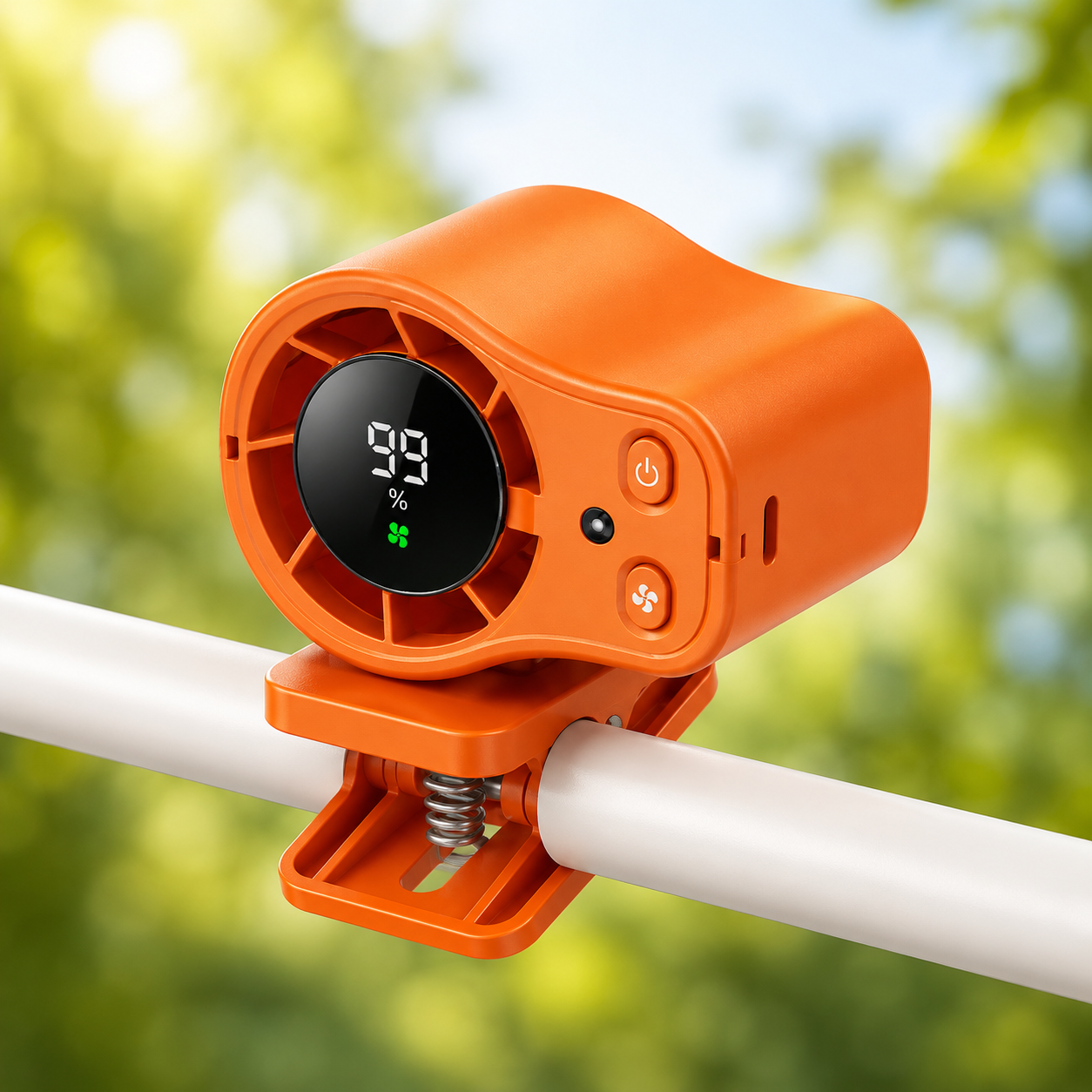 TurboClip Fan | Altijd Persoonlijke Verkoeling Binnen Handbereik