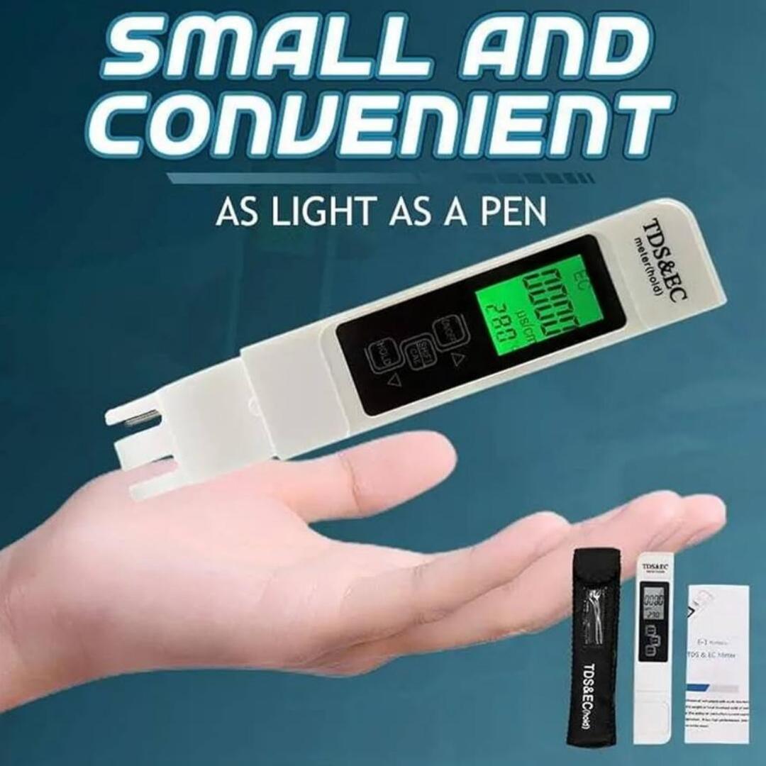 AquaSense | Digitale tester voor waterzuiverheid en TDS-waarden