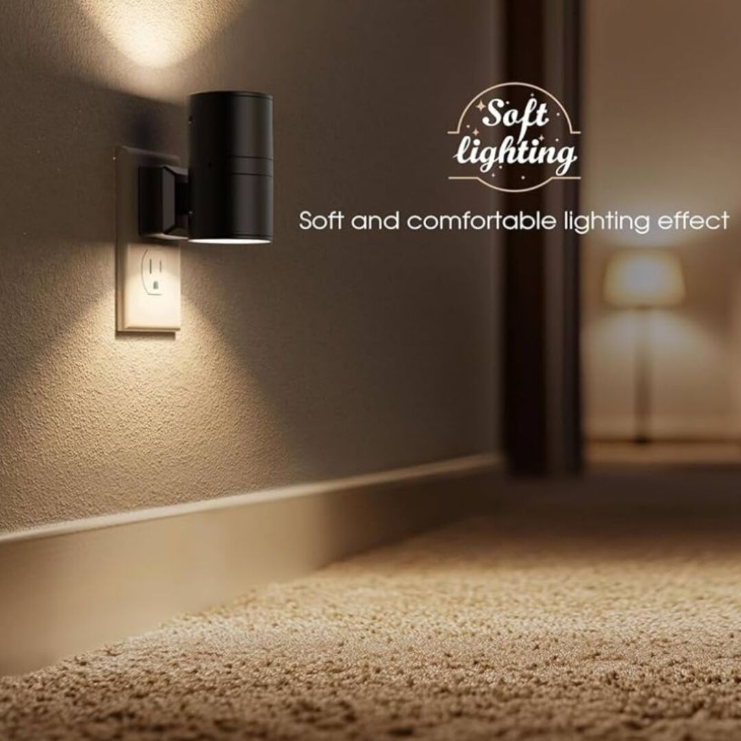 ZenLight | Warm LED Nachtlampje met Automatische Sensor & Dimmer