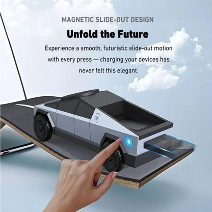 MagStation | 3-in-1 MagSafe Oplaadstation met Rotatie & LED Sfeerverlichting