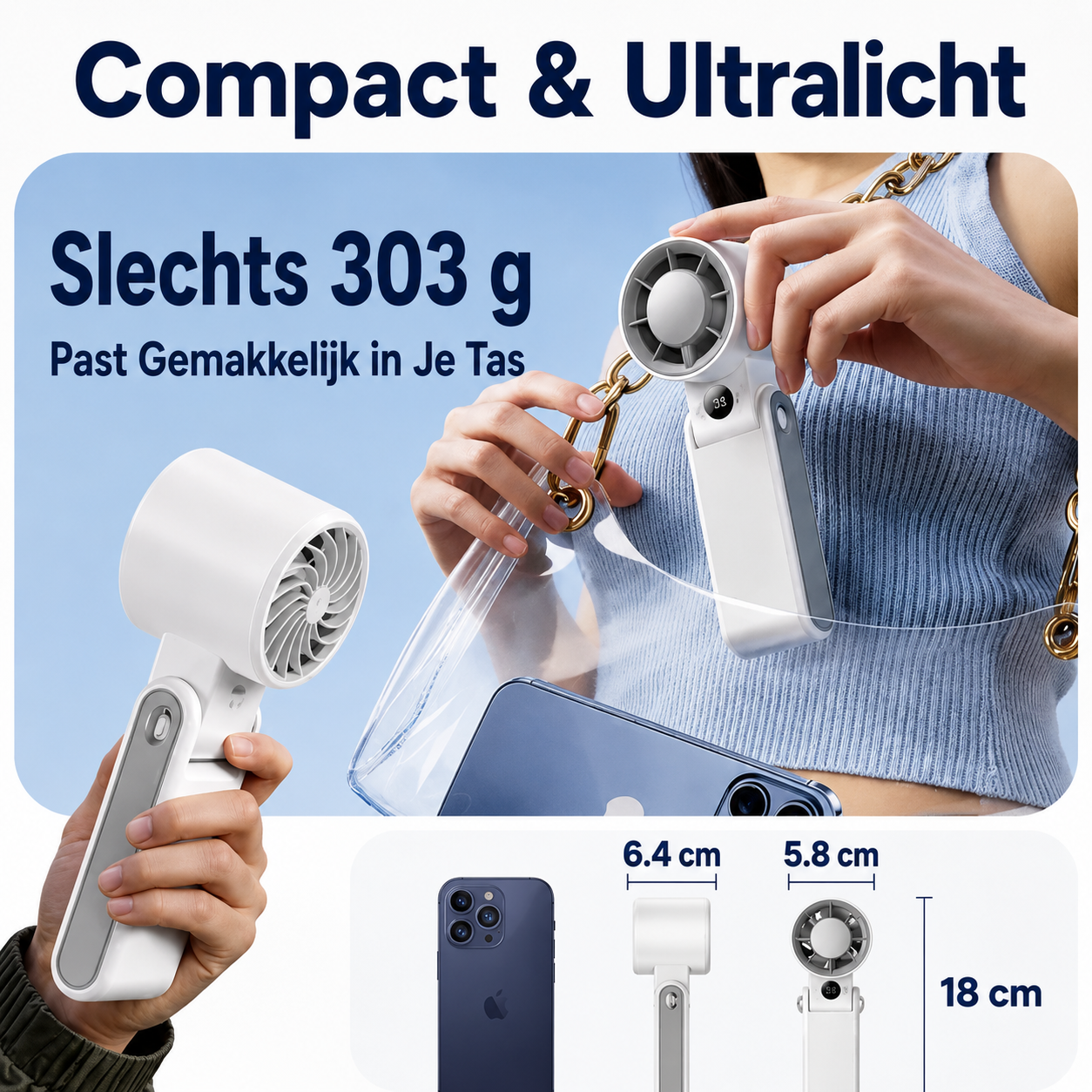 TurboBreeze | Directe Verkoeling Onderweg