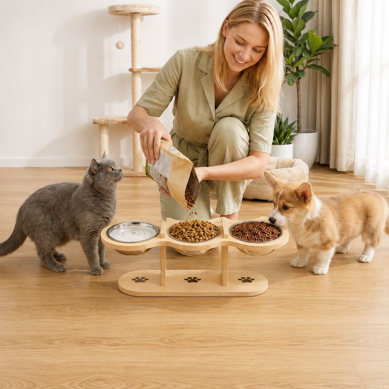 PawDining | Comfortabel Eten Zonder Nekbelasting