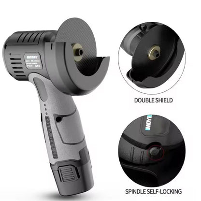 PowerGrind | 12V Draadloze Mini Haakse Slijper met 15.000 RPM