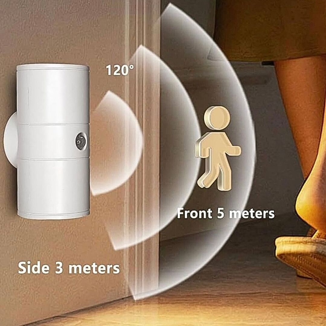 ZenLight | Warm LED Nachtlampje met Automatische Sensor & Dimmer