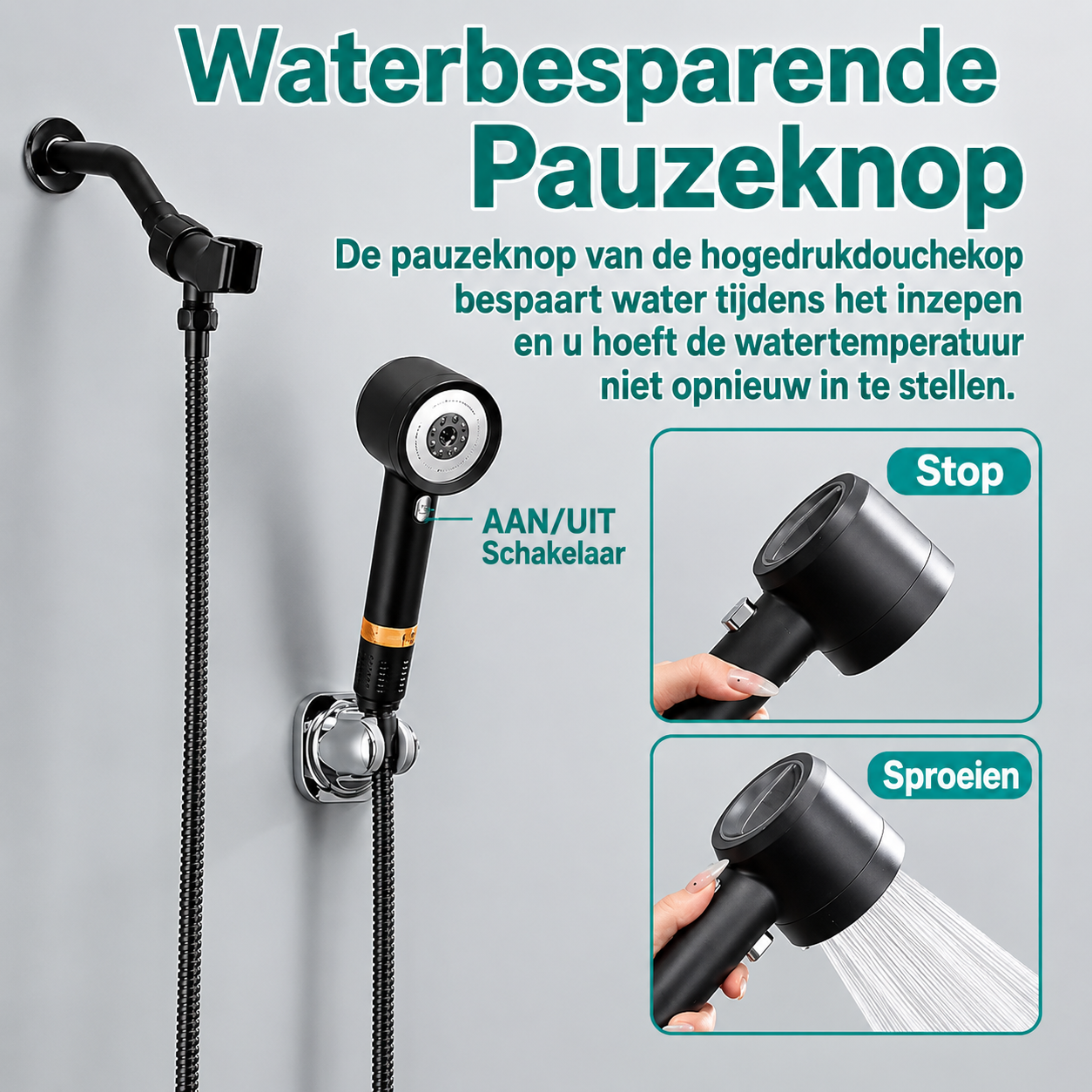 ShowerPure | Krachtige En Schone Douche-ervaring