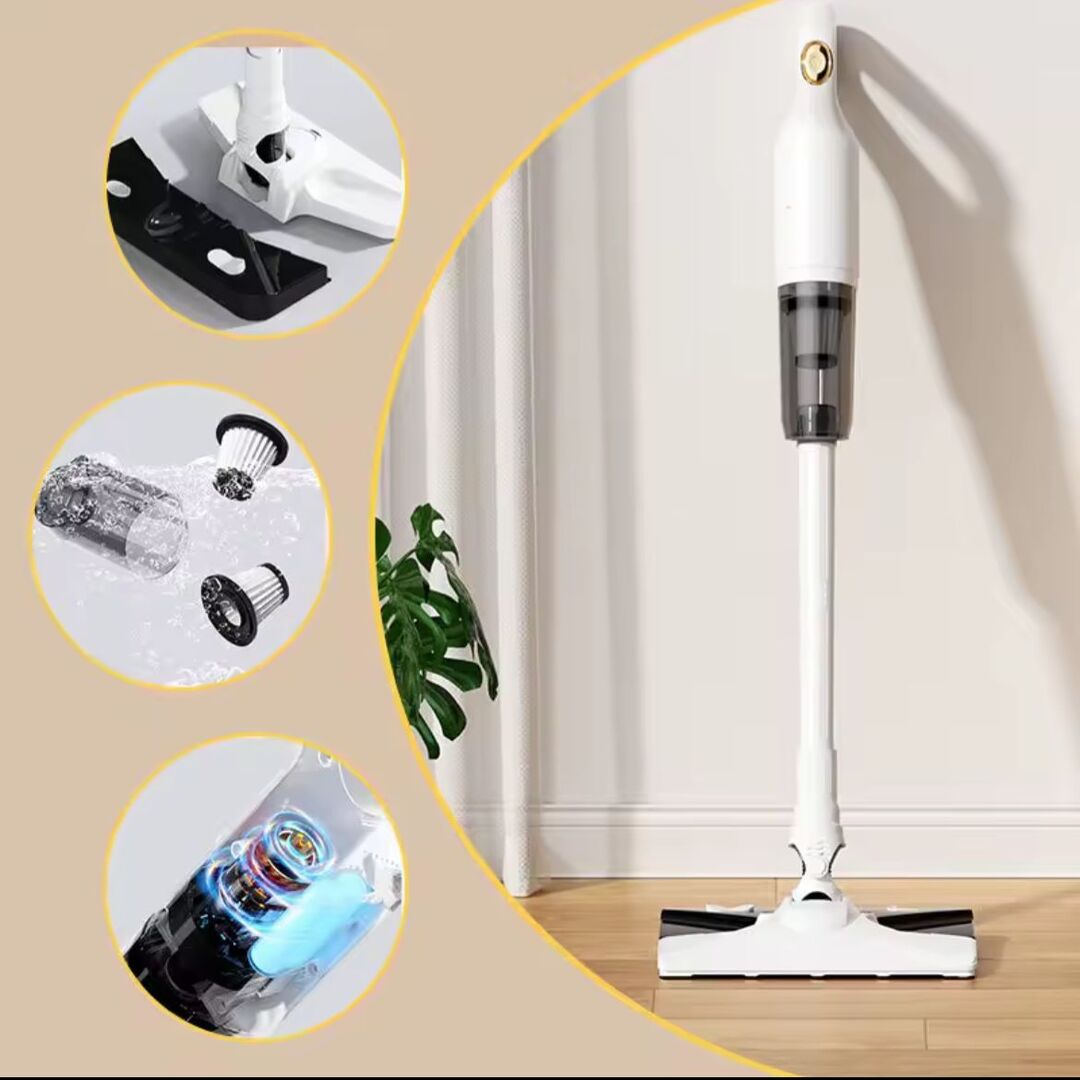 SwiftMop | Zelfstaande Draadloze Stofzuiger voor Droog & Nat