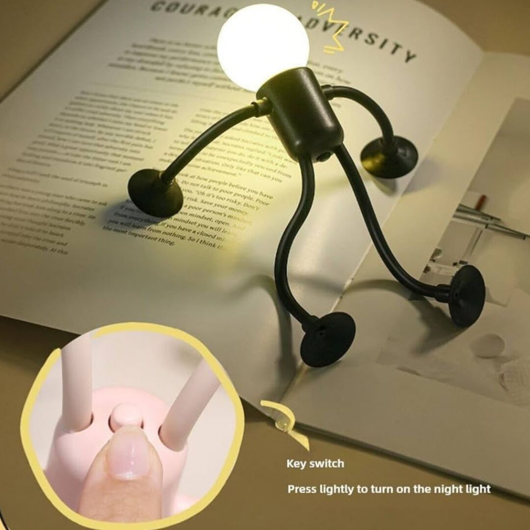 PlayLight | Verstelbaar Nachtlampje met Vacuüm Zuignap