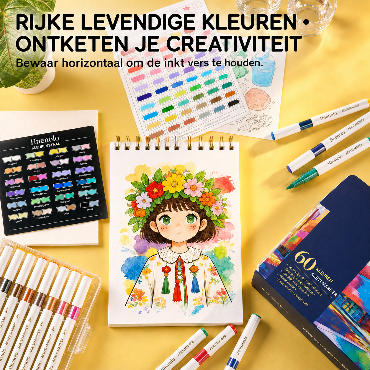 Artevio | Acrylic Paint Markers Set