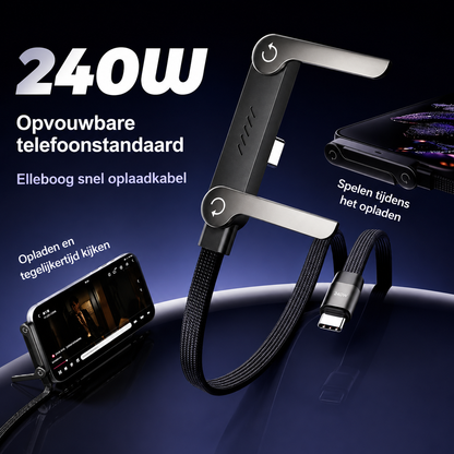 PowerStand Cable | Handsfree Opladen Waar Je Ook Bent
