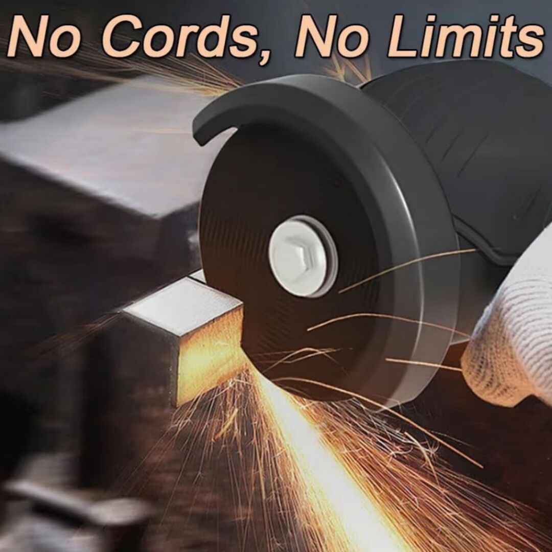 PowerGrind | 12V Draadloze Mini Haakse Slijper met 15.000 RPM