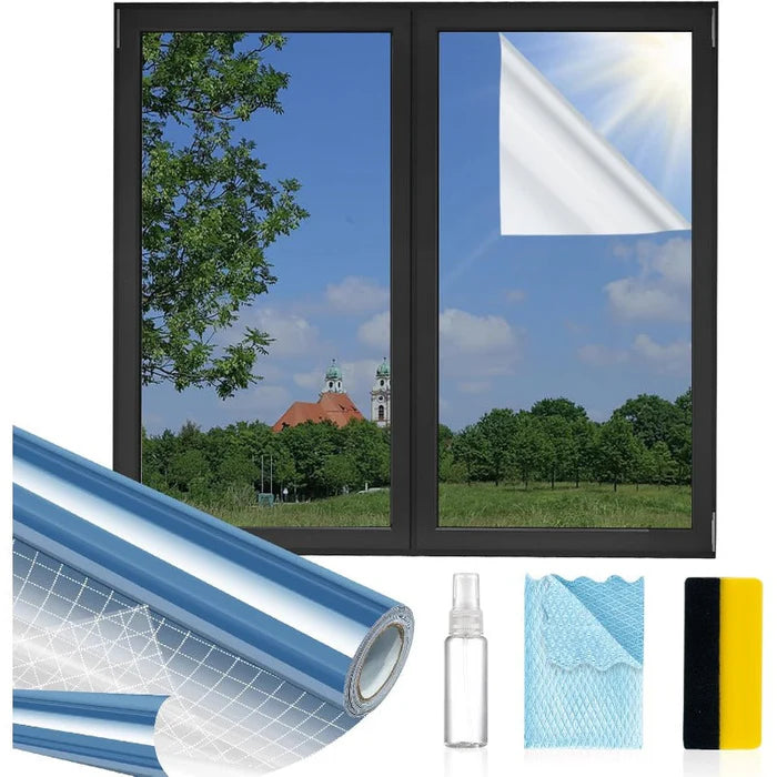 MAGIDEKOR Privacy Film | Direct meer privacy en koelte zonder installatiegedoe