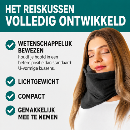 NeckNest | Comfortabel Slapen Onderweg