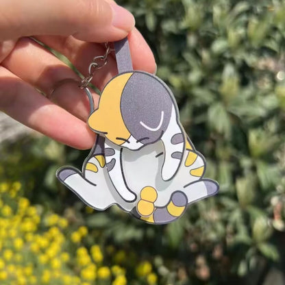 TinyCharm | Sleutelhanger met Kittens & Eieren Design