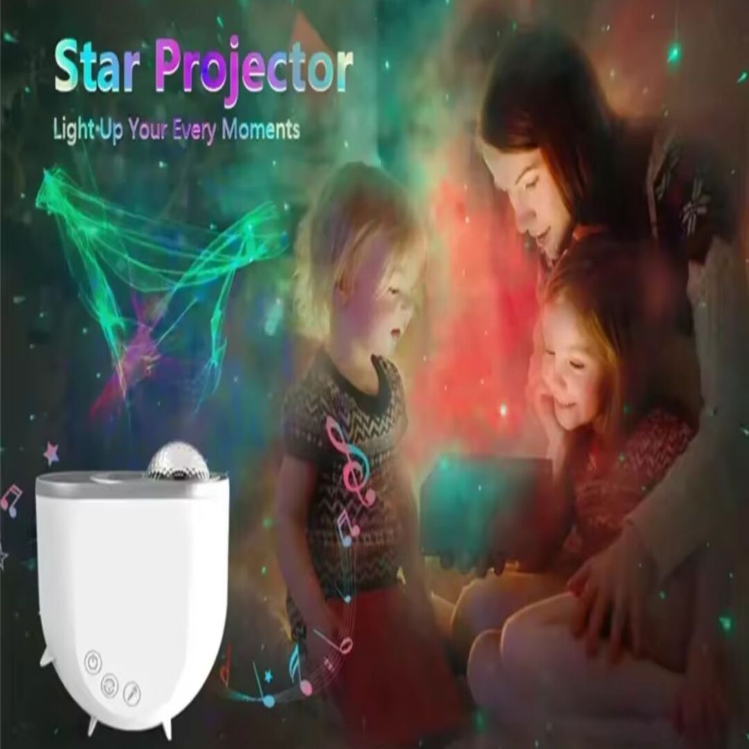 SkyGlow | Projectorlamp voor Betoverende Aurora-Luchten in Huis