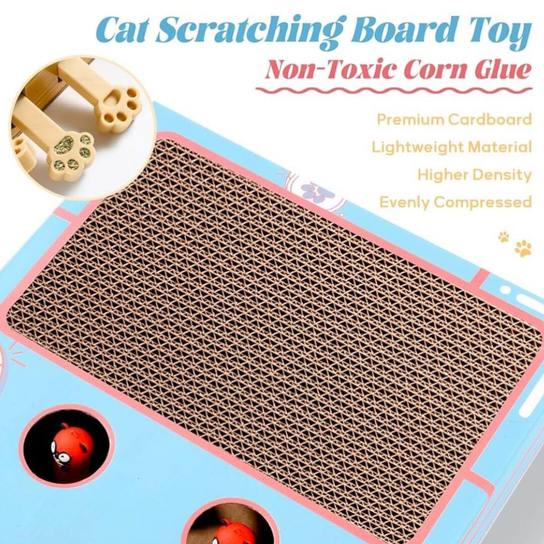 PouncePlay | Interactief Krab- & Speelstation voor Katten