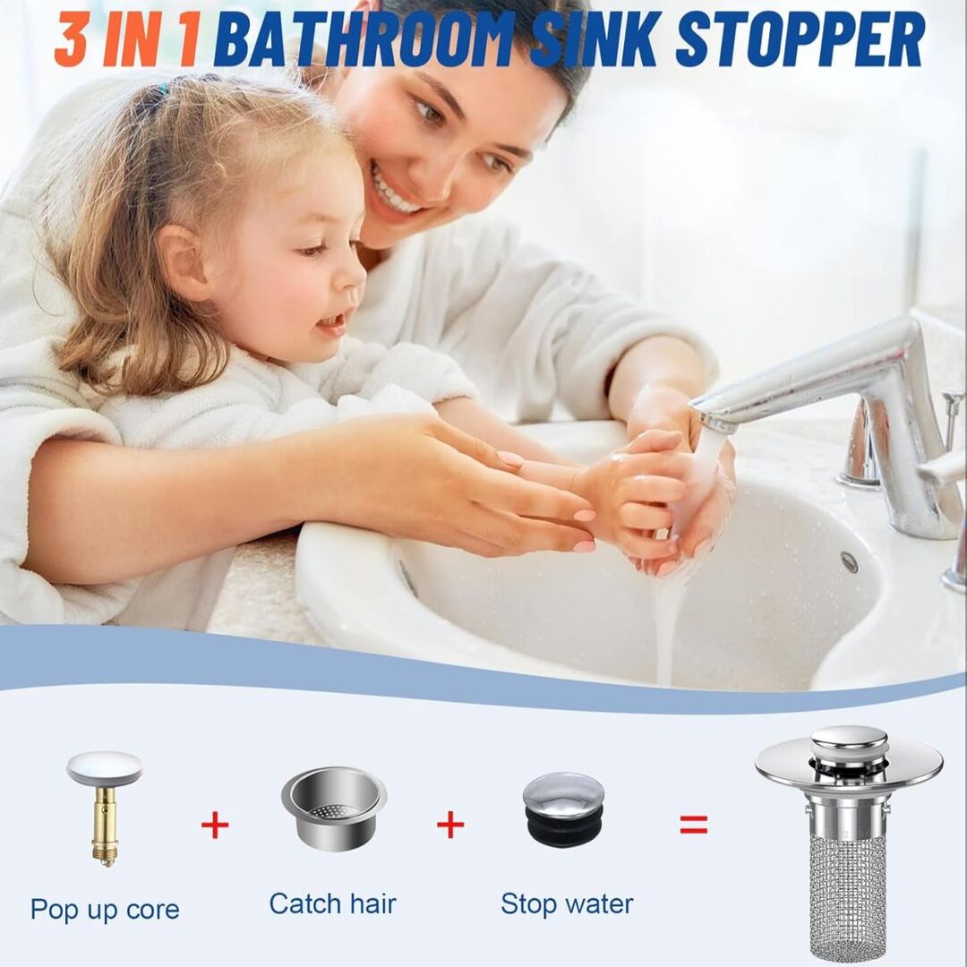 DrainGuard | Pop-up Afvoerfilter voor een Schone en Verstoppingsvrije Gootsteen