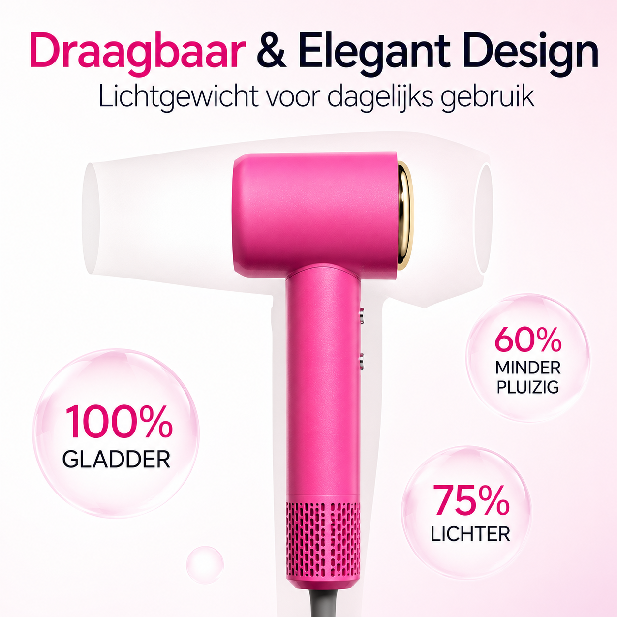 Plasma Dryer | Supersnel Droog Haar Met Minder Pluis