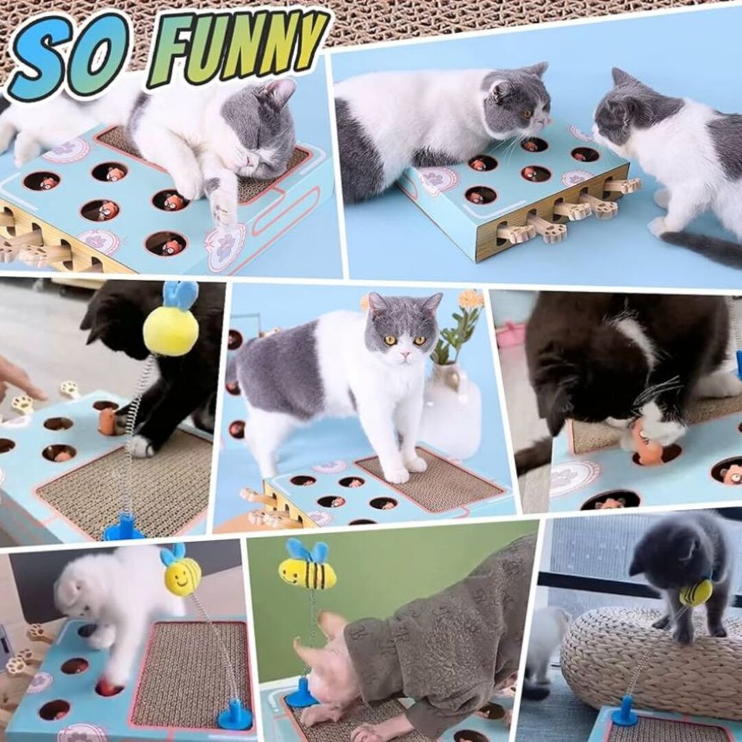 PouncePlay | Interactief Krab- & Speelstation voor Katten