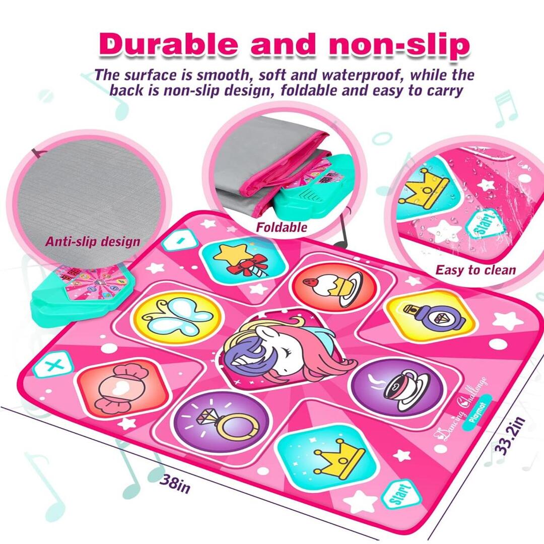 DanceFun | Interactieve Dansmat met Muziek & LED Scoreweergave