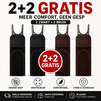 SlimHold | Elastische Clipband zonder Gesp voor Comfortabel Dagelijks Gebruik
