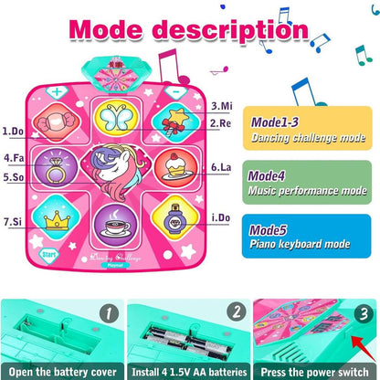 DanceFun | Interactieve Dansmat met Muziek & LED Scoreweergave