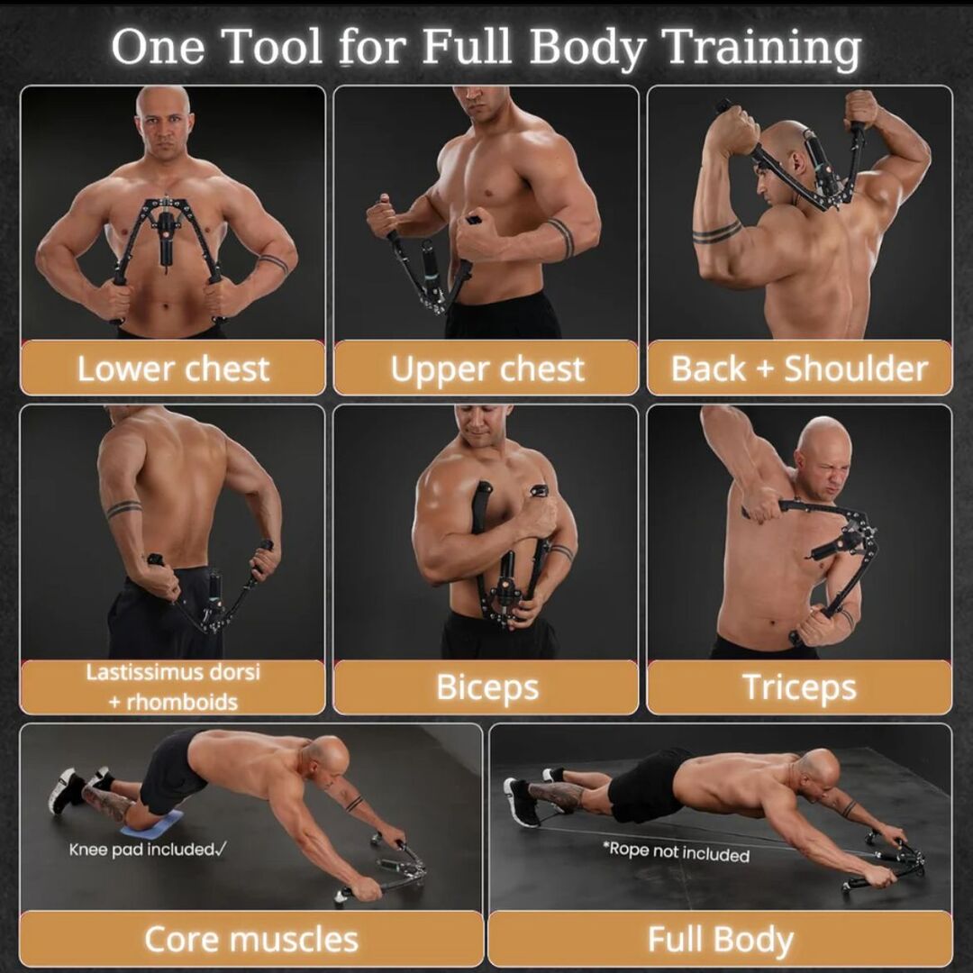 TwistForce | Full-Body Krachttrainer met Hydraulische Weerstand