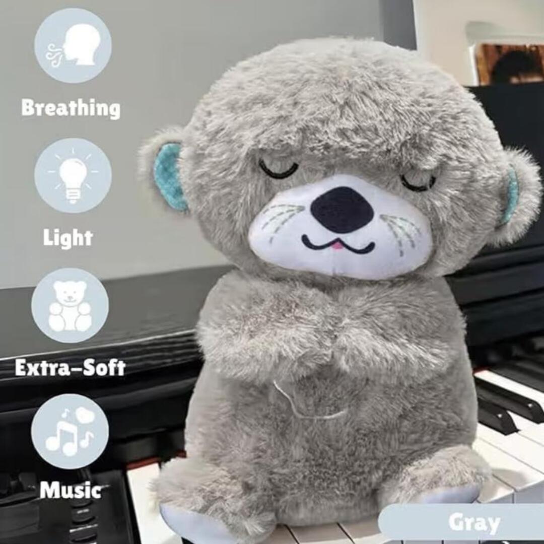 CalmHug | Interactief Knuffeldier voor Diepe Ontspanning en Slaapverbetering