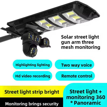 SecureBeam | 4G Beveiligingsspot met Camera & Zonnepaneel