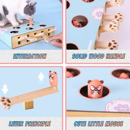 PouncePlay | Interactief Krab- & Speelstation voor Katten