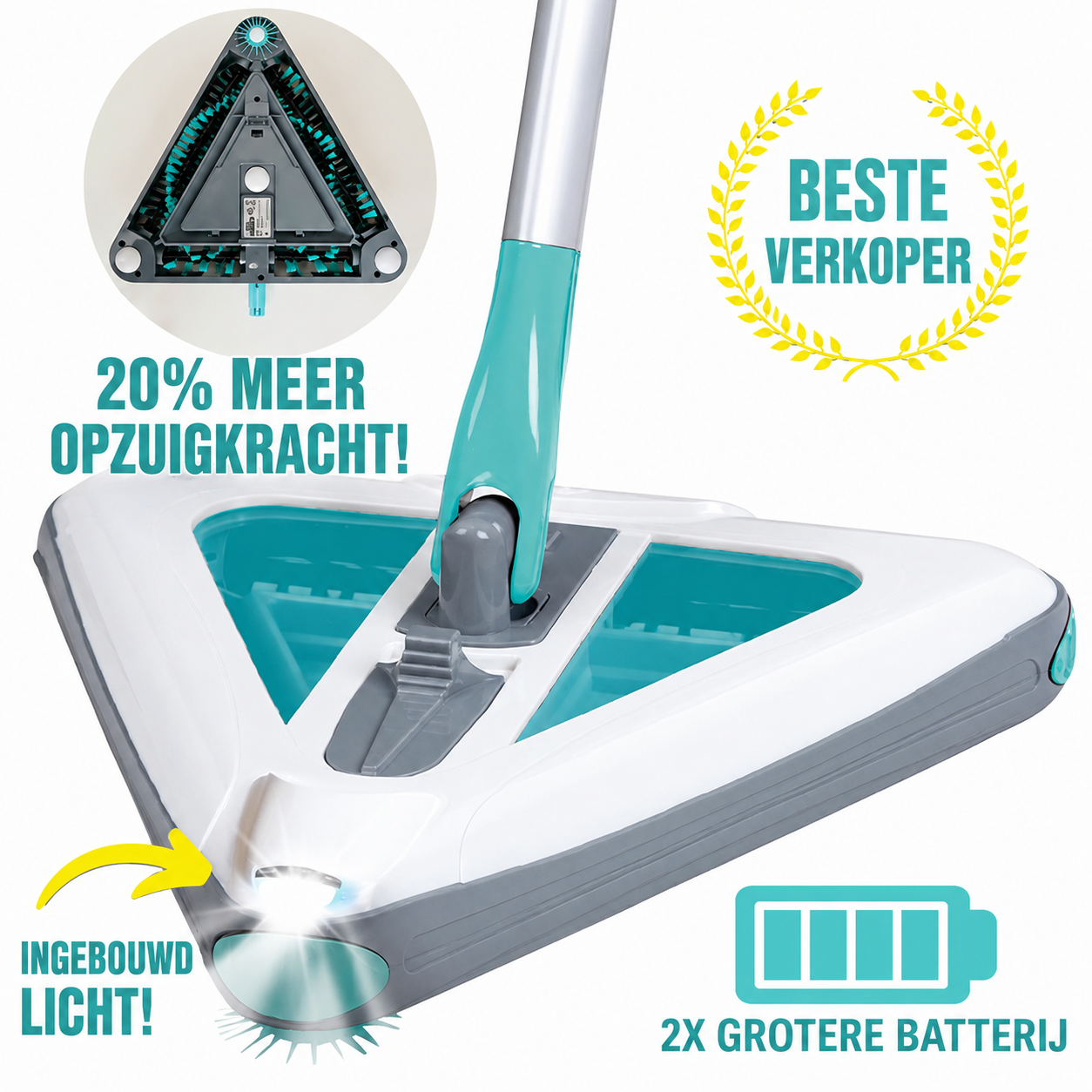 CleanSweep | Moeiteloos Schoon Tot In Elke Hoek