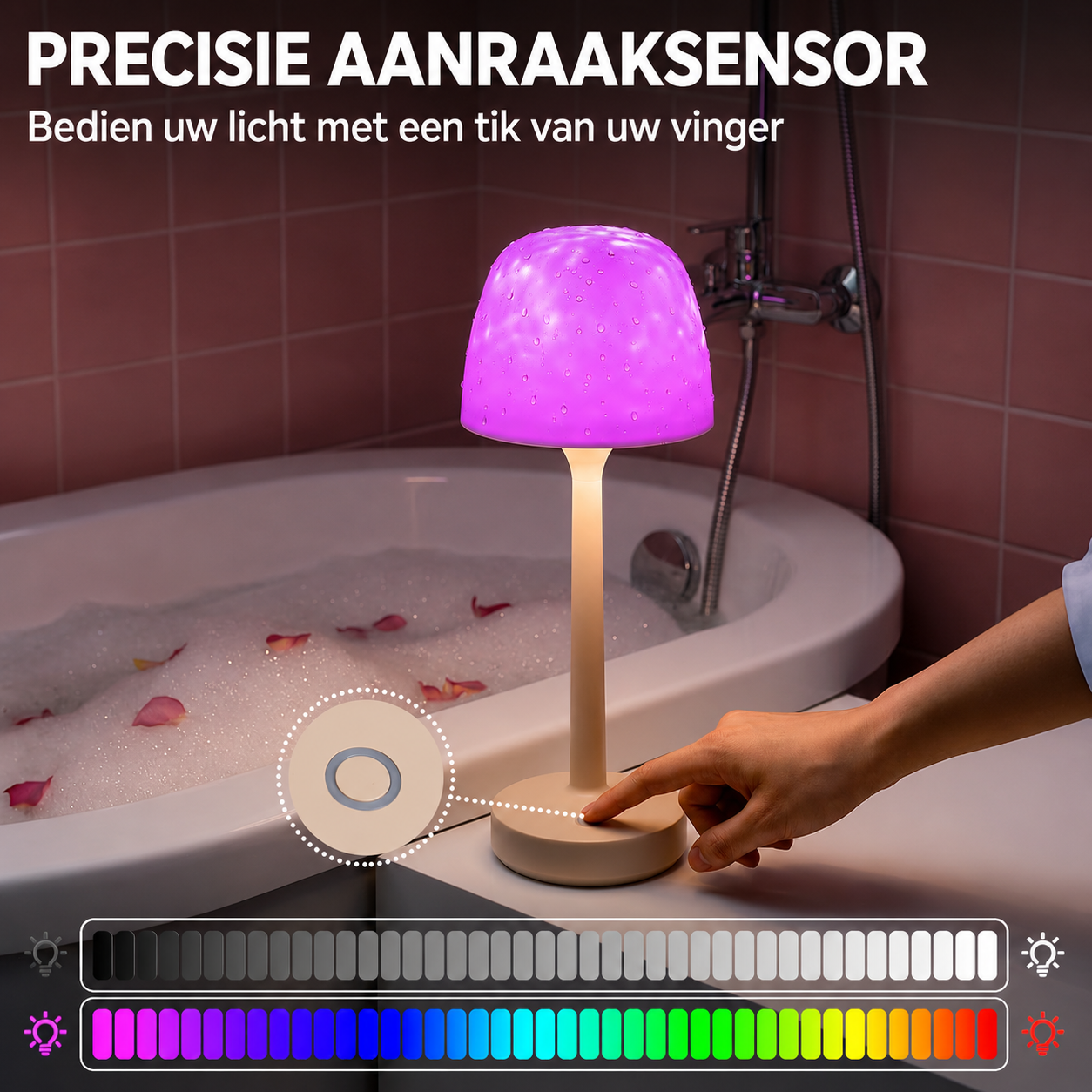 LunaShower | Sfeervolle Projectielamp Voor Douche & Bad