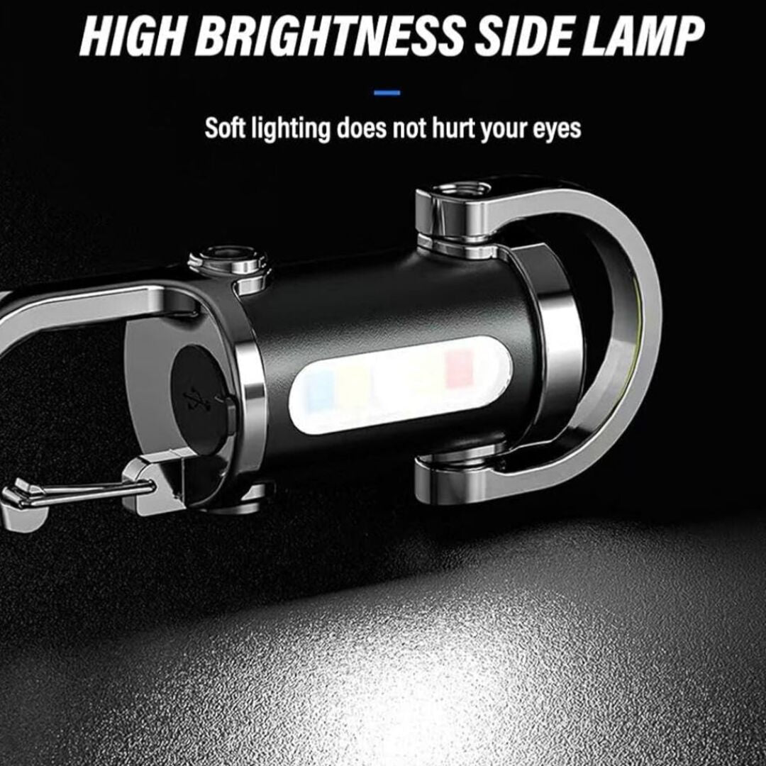 MiniFlash | Oplaadbare Zaklamp Sleutelhanger