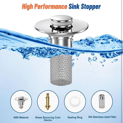 DrainGuard | Pop-up Afvoerfilter voor een Schone en Verstoppingsvrije Gootsteen