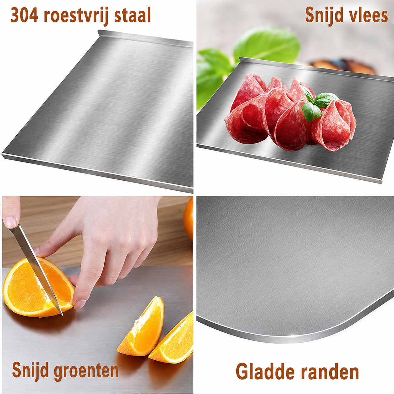 SteelBoard | Hygiënisch Snijden Voor Elke Keuken