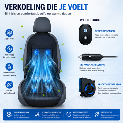 SeatCooler | Verkoelend Zitkussen Voor Auto's