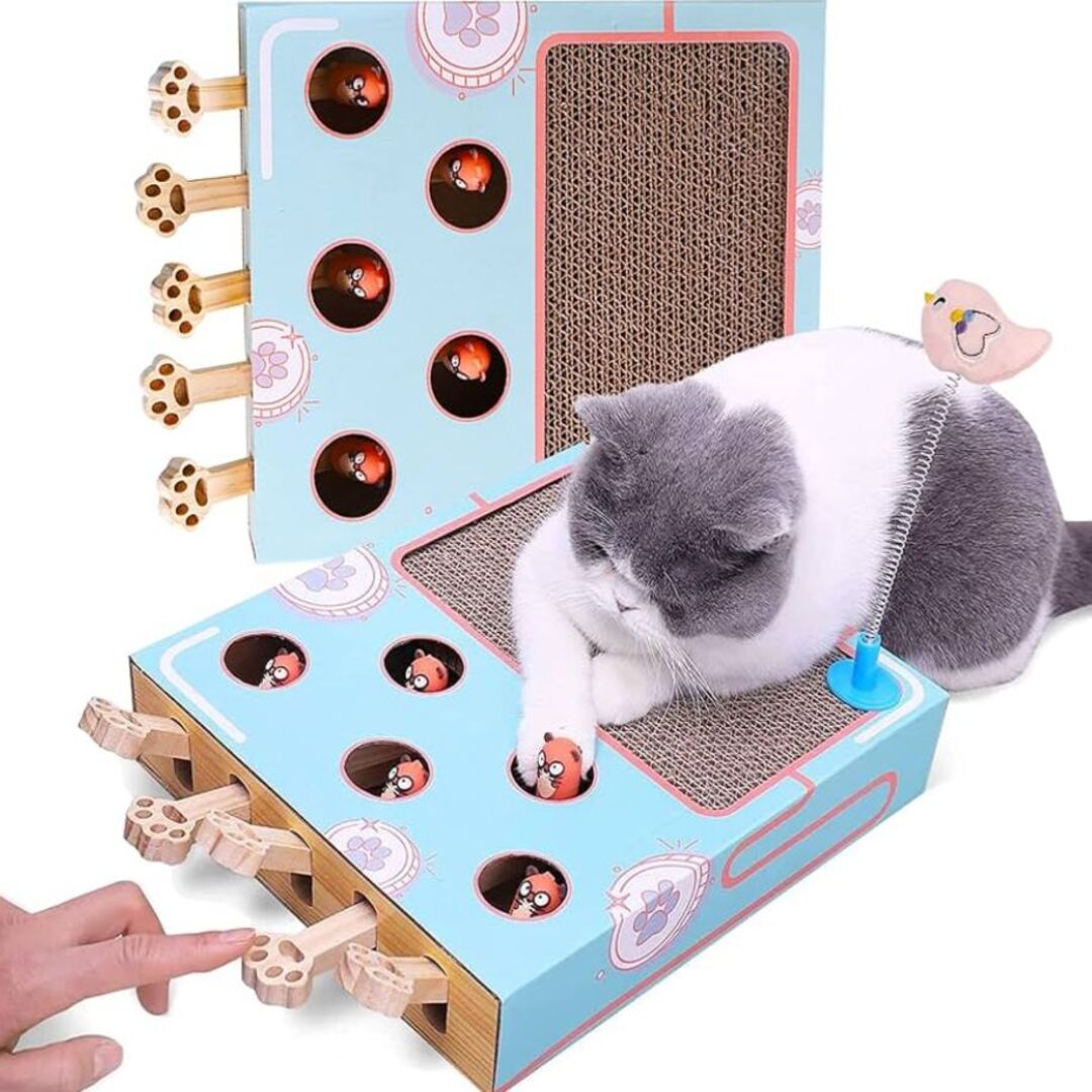 PouncePlay | Interactief Krab- & Speelstation voor Katten