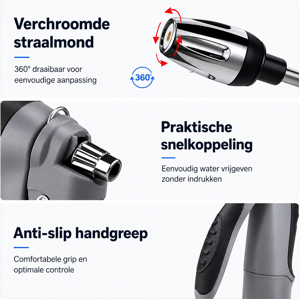 PowerJet | Verwijder Hardnekkig Vuil Zonder Moeite
