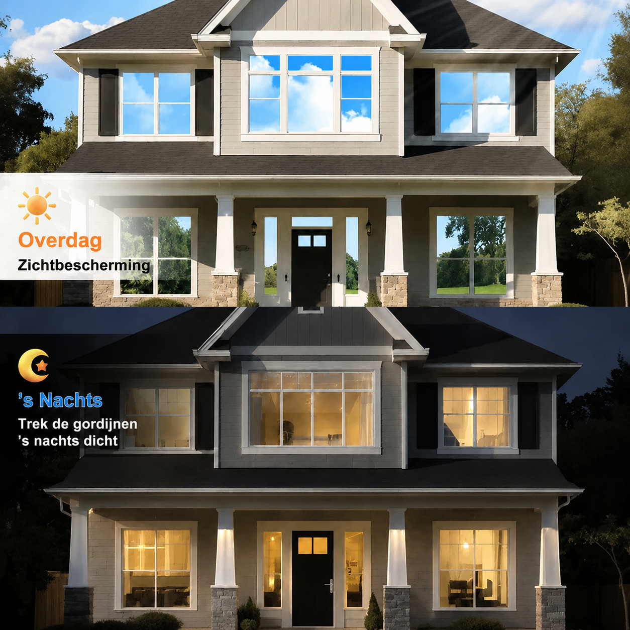 Privacy Raamfolie | Meer privacy en een koelere woning in enkele minuten