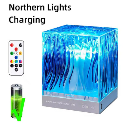 LumeGlow | 360° Projectie Lamp met 17 Kleuren voor Ontspanning en Energie