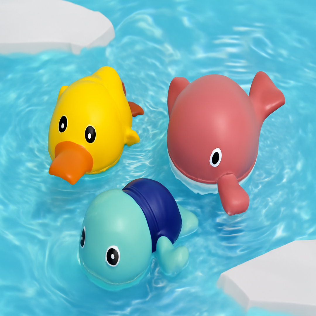 SwimBuddy | Wind-Up Zwemvriendjes voor Bad- en Speeltijd