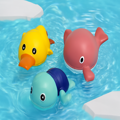 SwimBuddy | Wind-Up Zwemvriendjes voor Bad- en Speeltijd