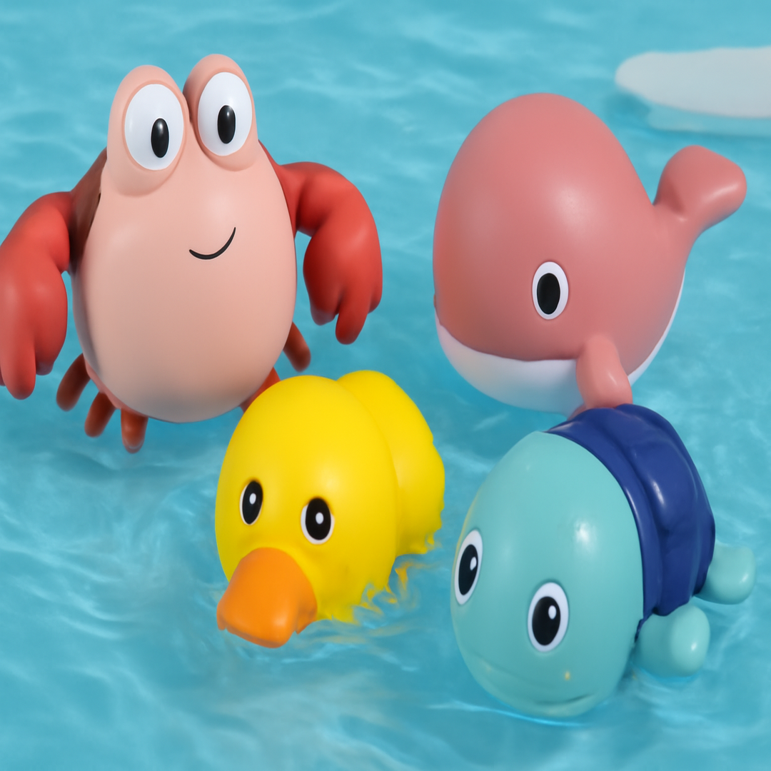 SwimBuddy | Wind-Up Zwemvriendjes voor Bad- en Speeltijd