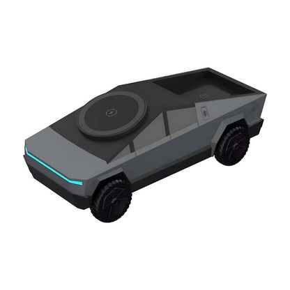 MagStation | 3-in-1 MagSafe Oplaadstation met Rotatie & LED Sfeerverlichting