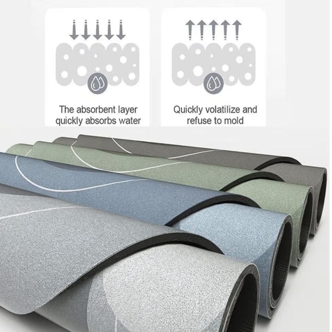 CleanStep | Antislip Mat voor Snel Droogde Voeten en Schone Vloeren